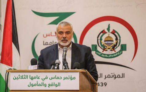 Hamas leader mobilises support for Palestinian prisoners