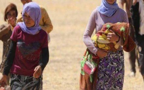 Yezidi mother with three children freed from ISIS terrorist group in Syria