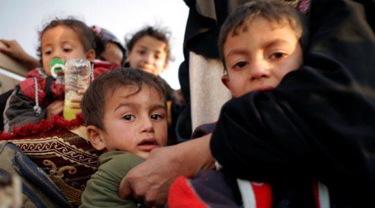 100,000 children trapped in ISIS-held Mosul and they are forced to fight for terrorists