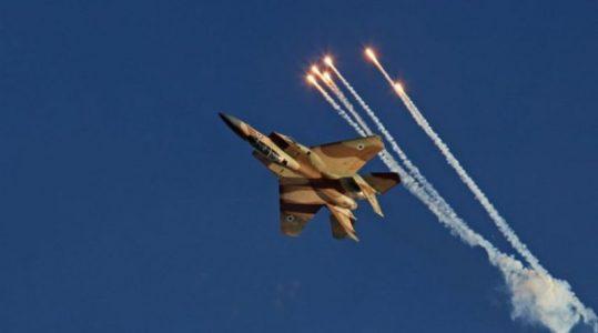 Israel carried out strikes on ISIS targets in Syria