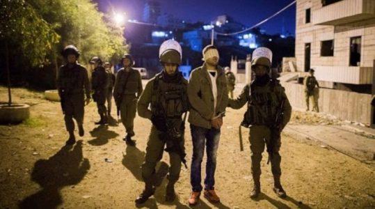 Israeli authorities arrested 18 Palestinians overnight for suspected terrorist involvement