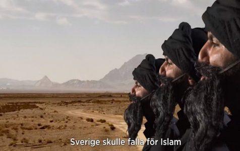 Jihad-mocking video by Swedish TV rock public