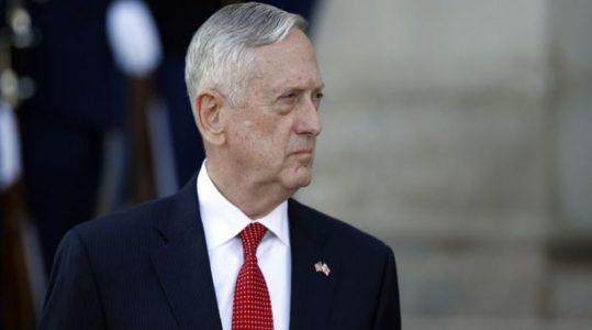 Jim Mattis: Turkish attacks slowed the offensive against ISIS in Syria