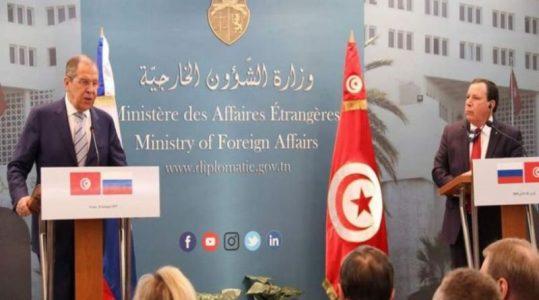 Sergei Lavrov warns Tunisia of the threats posed by the terrorist groups in Libya