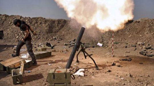 Three mortar missiles fired by the Islamic State terrorists northeast of Diyala