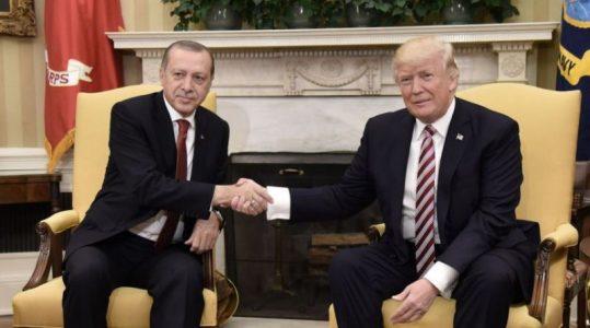 U.S President Trump says that Erdogan will finish off ISIS in Syria