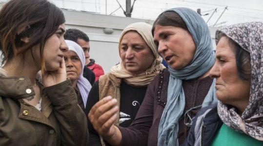 Young Yezidi woman freed from ISIS captivity