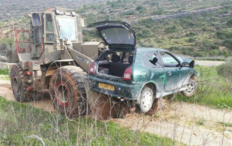Israeli officer seriously injured after car rams into troops in West Bank