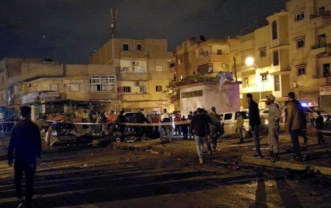 At least 30 people are killed and 50 others are injured in twin bomb attack in Libya’s Benghazi