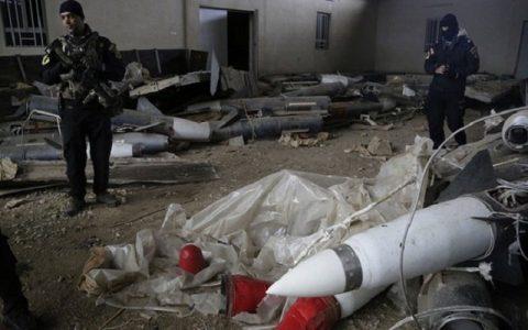 Chemical weapons found in Mosul in ISIS laboratory