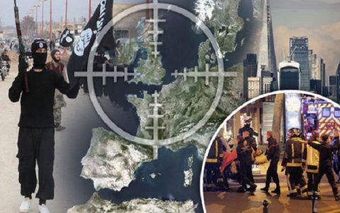 Discovered Islamic State documents with plans for terrorist attacks all over Europe