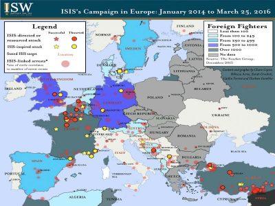 Europe is facing security issue because thousands jihadis will overrun the continent