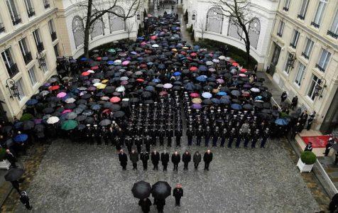 France stood in silence to honour the officer who was killed in ISIS hostage siege