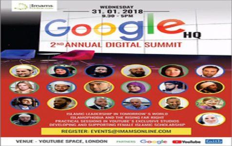 Google and YouTube are sponsoring a day-long symposium that features anti-semitic Islamists