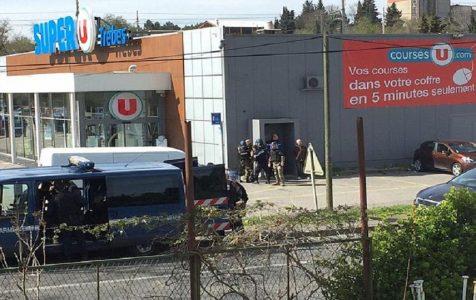 Gunman killed shop worker after taking hostages at French supermarket