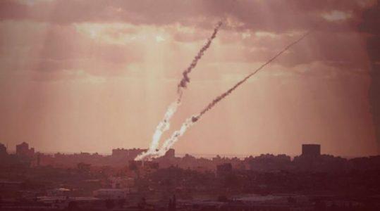 Hamas terrorist group launched rocket into Israel territory