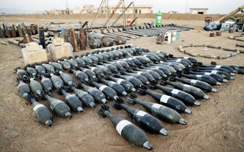 ISIS produced thousands of mortars rockets using industrial production scale with products largely purchased in bulk from Turkey in and around Mosul