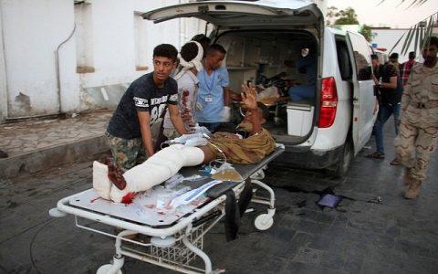 ISIS suicide bomber kills 35 Yemeni soldiers at a military camp in Aden