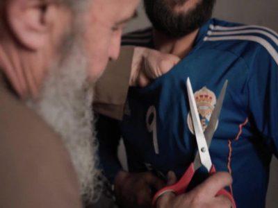 ISIS terrorist uses scissors to remove Real Madrid badge from youth’s shirt