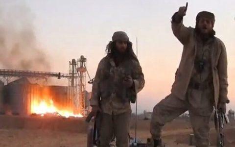 ISIS terrorists burn gas plant near Syria’s city of Palmyra