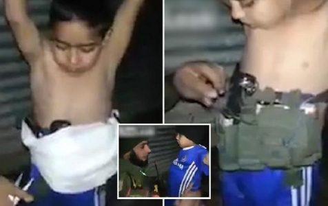 Iraqi soldier disarms 7-year-old boy after ISIS strap him with suicide belt