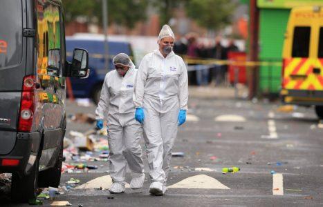 Manchester terrorist attack: Children among 10 people injured after shooting incident in Moss Side area