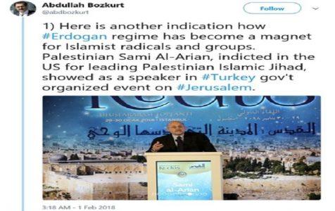 Palestinian Islamic Jihad board member Al-Arian calls U.S. ‘our enemy’ at Turkish conference