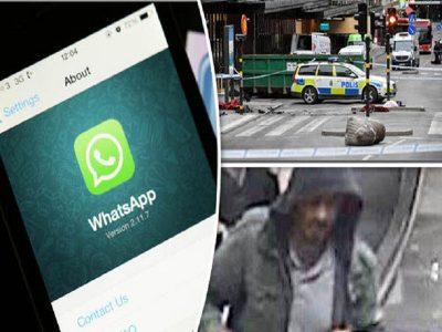 Stockholm terror attacker received direct orders from ISIS leaders through Whatsapp