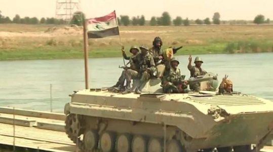 Syrian Army sends reinforcements to Euphrates region to prevent ISIS’s escape