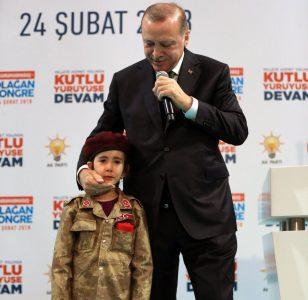 Erdogan is spreading war ideology on children