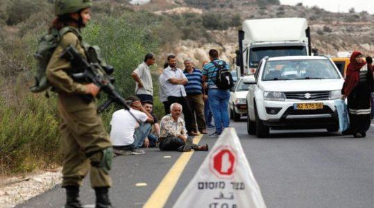 Two Palestinias throw explosive at Israeli Army troops