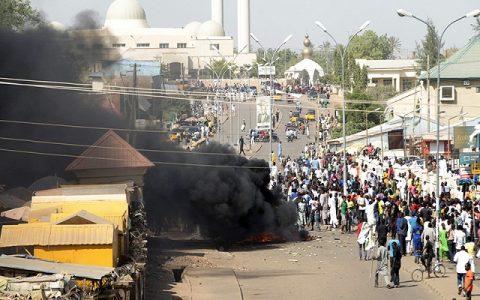 Two girls aged 7-8 blow themselves up in Nigeria market, injuring at least 17 people