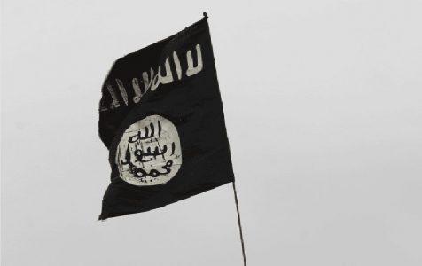 Vandal replaces American national flag with Islamic State flag and painted walls with ISIS messages at Utah High School