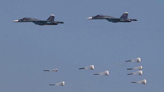 Russian airstrikes destroy terrorist training base in Syria