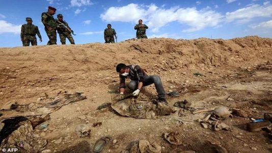 Another ISIS mass grave of Yezidis found in Sinjar