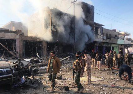 Dozens of civilians dead and 15 houses are destroyed after ISIS amunitions explode in Deir Ezzur