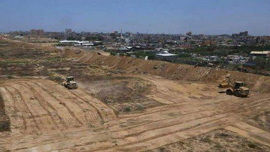 Hamas builds buffer zone at Gaza’s Egyptian border