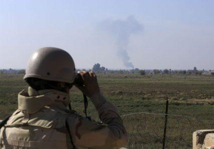 Iraqi security troops besiege ISIS militants hiding in tunnel located west of Anbar