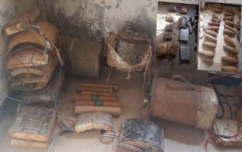 ISIS landmine warehouse discovered in Hamide village near Deir Ez Zor