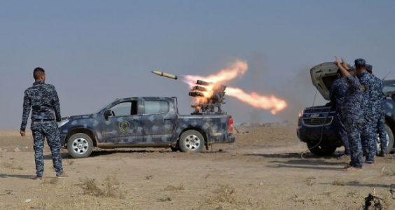ISIS launches rocket-mounted vehicle attack against US-backed Iraqi troops in Mosul