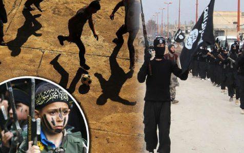 ISIS terrorists punish teenagers for playing football as desperate jihadis continue reign of terror