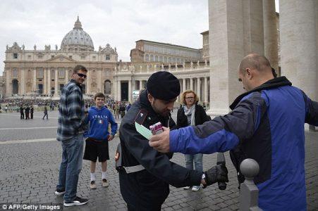 Italy on high alert of terror attack as FBI warns jihadists are planning to strike Vatican