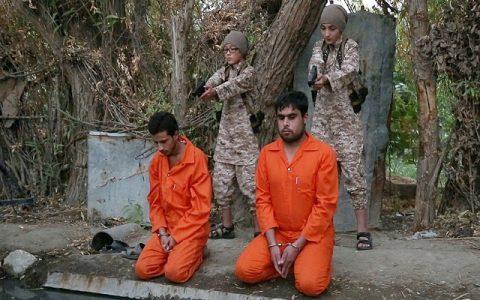 ISIS children execute spies with handguns in Iraq’s city of Mosul