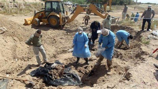 Mass grave of ISIS terrorists found in western Mosul