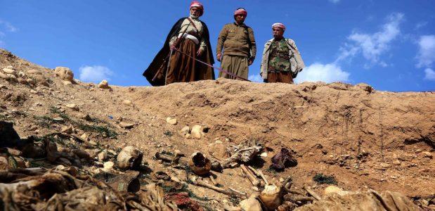 Mass graves of Yezidis under threat of disappearance in Sinjar