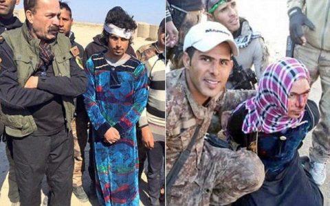 ISIS militants captured near Iraq’s city of Mosul dressed as women