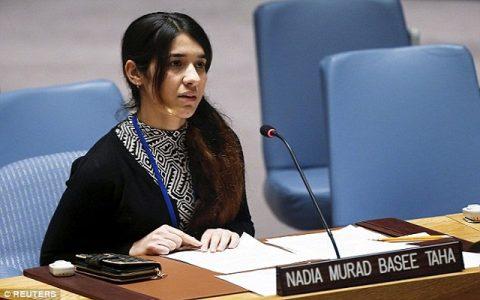 Escaped Yazidi sex slave tells to the Congress about the horrors she survived under ISIS