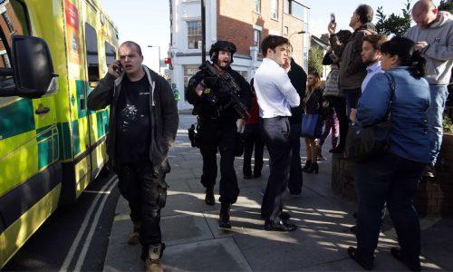 Terrorist attack in London: Improvised bomb explodes on packed underground train injuring 22 people