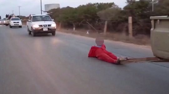 ISIS find a sick new way to kill – they dragged the captive to his death behind a truck