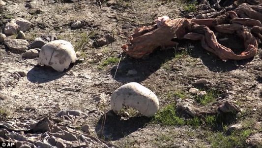 ISIS mass grave containing 120 Yazidis and rigged with booby-traps is discovered in Sinjar